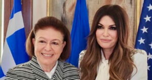 Συνάντηση Μενδώνη - Γκιλφόιλ: Στρατηγική για την καταπολέμηση της παράνομης διακίνησης πολιτιστικών αγαθών