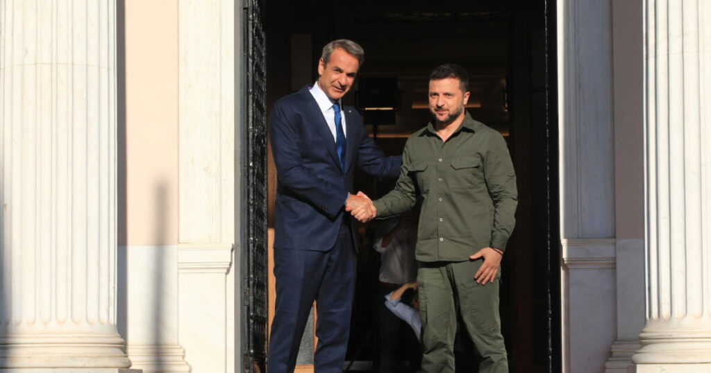 Στην Αθήνα ο Βολοντίμιρ Ζελένσκι: Συναντήσεις με Μητσοτάκη και Τασούλα