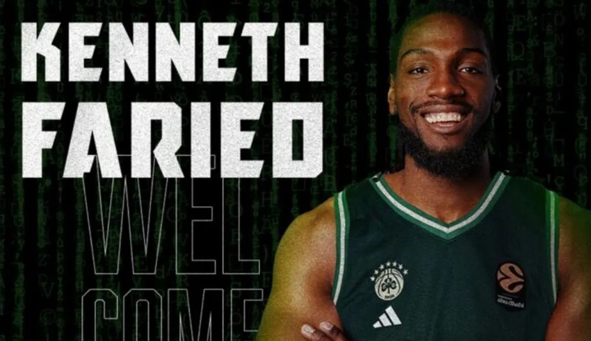 Ο Παναθηναϊκός καλωσορίζει τον Κένεθ Φαρίντ