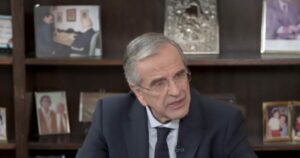 Αντώνης Σαμαράς: Κριτική στην κυβέρνηση για την προσέγγιση στα Τέμπη