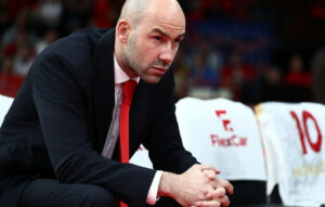 Η μοναξιά του Βασίλη Σπανούλη στη συνέντευξη Τύπου μετά την ήττα από τη Μονακό