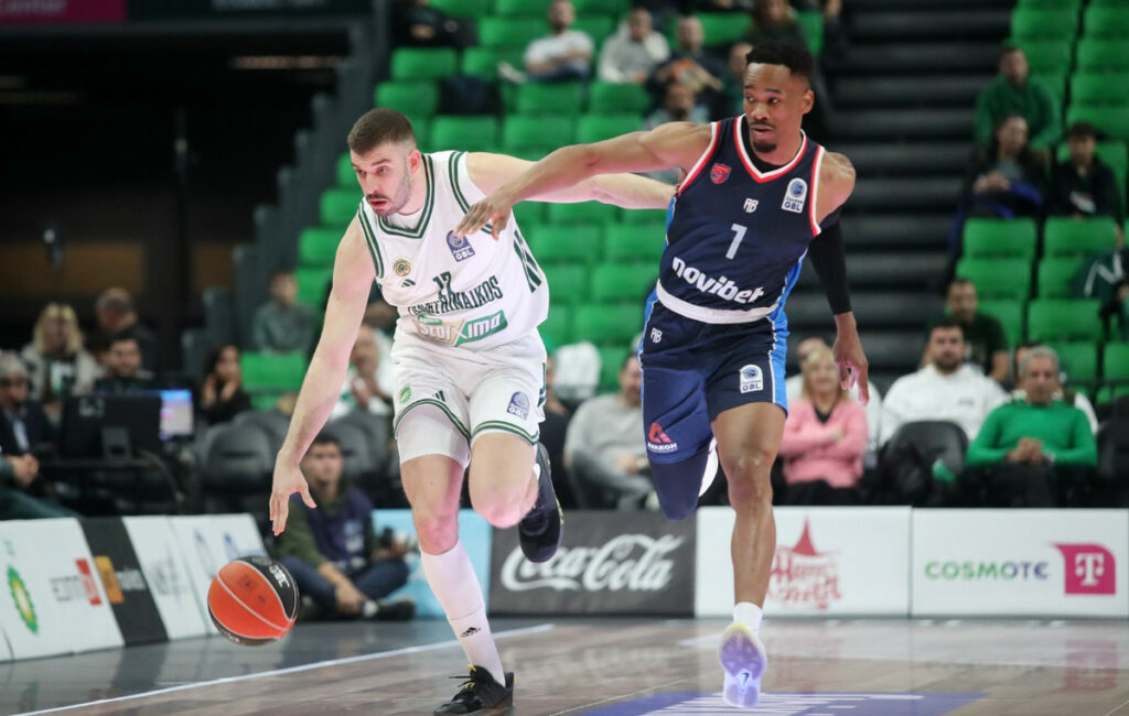 Παναθηναϊκός – Πανιώνιος 110-66: Εντυπωσιακή εμφάνιση του Ρογκαβόπουλου