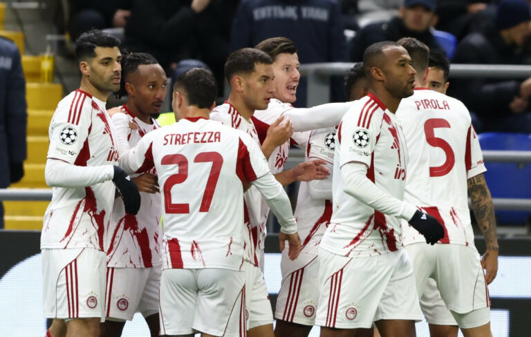 Champions League: Ολυμπιακός στην 29η θέση – Βαθμολογία και επόμενη αγωνιστική