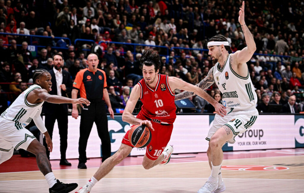 Αρμάνι Μιλάνο – Παναθηναϊκός 96-89: Δεύτερη ήττα για το τριφύλλι