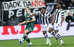 ΠΑΟΚ – Παναθηναϊκός: Ο Κωνσταντέλιας ανοίγει το σκορ στο 39′