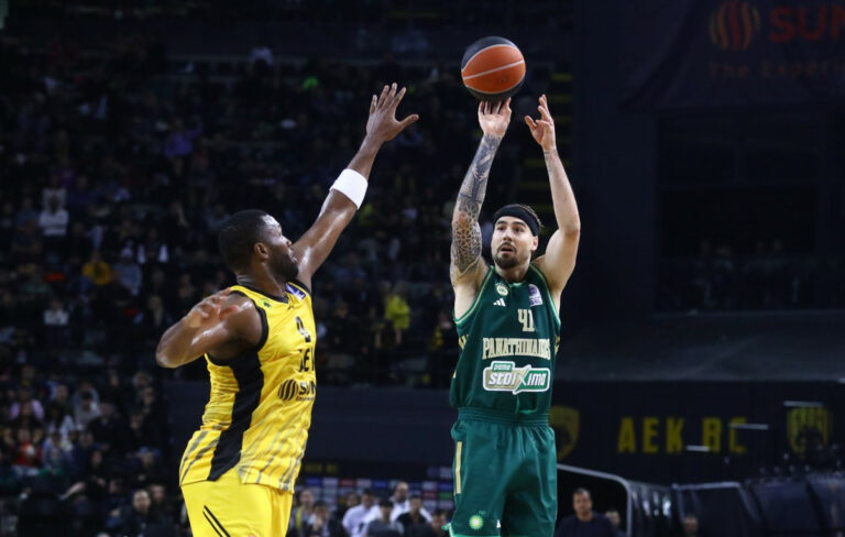 Παναθηναϊκός – ΑΕΚ 101-63: Ένα ξέσπασμα που εντυπωσίασε