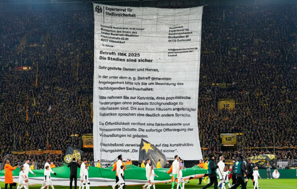 Οι οπαδοί της Ντόρτμουντ εκφράζουν την αντίθεσή τους με επιστολή στο Υπουργείο