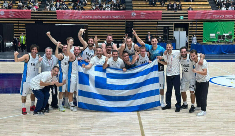 Χάλκινο μετάλλιο για την Εθνική Κωφών στους Ολυμπιακούς Αγώνες του Τόκιο