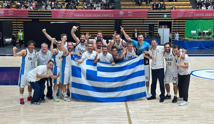 Χάλκινο μετάλλιο για την Εθνική Κωφών στους Ολυμπιακούς Αγώνες του Τόκιο