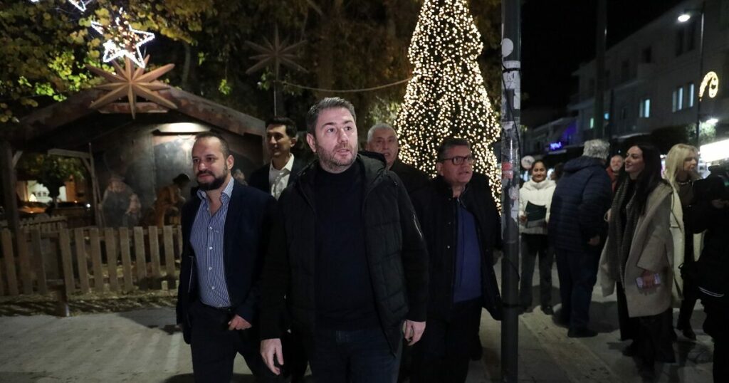 Τα μηνύματα Ανδρουλάκη εν μέσω γιορτών στην Καισαριανή