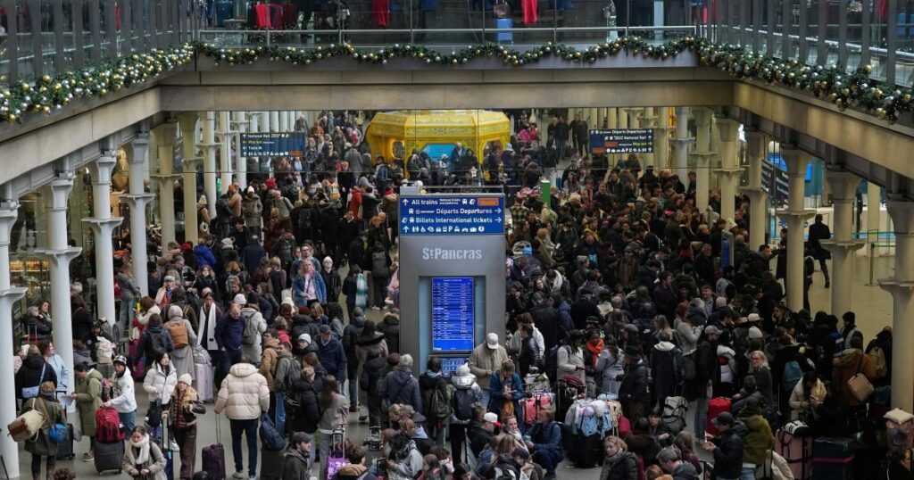 Χάος στα δρομολόγια της Eurostar παραμονές Πρωτοχρονιάς