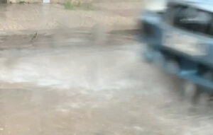 Η κακοκαιρία Byron πλήττει την Εύβοια με ισχυρές βροχές