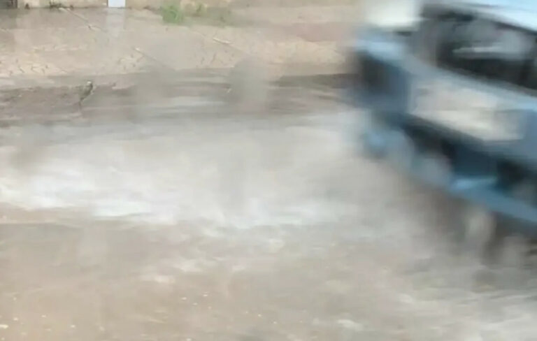 Η κακοκαιρία Byron πλήττει την Εύβοια με ισχυρές βροχές