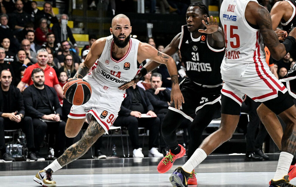 Euroleague: Ολυμπιακός νίκησε τη Βίρτους 94-97 με ηρωική εμφάνιση