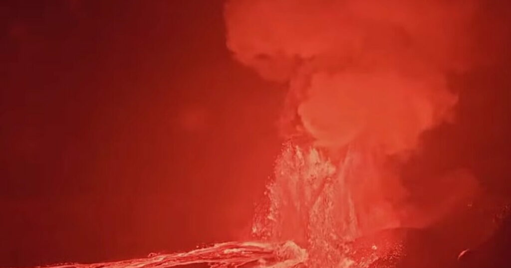 Εκρηκτική δραστηριότητα στο ηφαίστειο Κιλαουέα στη Χαβάη