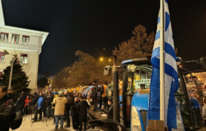 Διαμαρτυρία αγροτών στο κέντρο των Ιωαννίνων