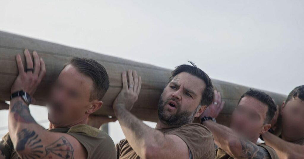 Ο Τζέι Ντι Βανς προπονήθηκε με τους Navy SEALs: «Νιώθω σαν να με πάτησε φορτηγό»