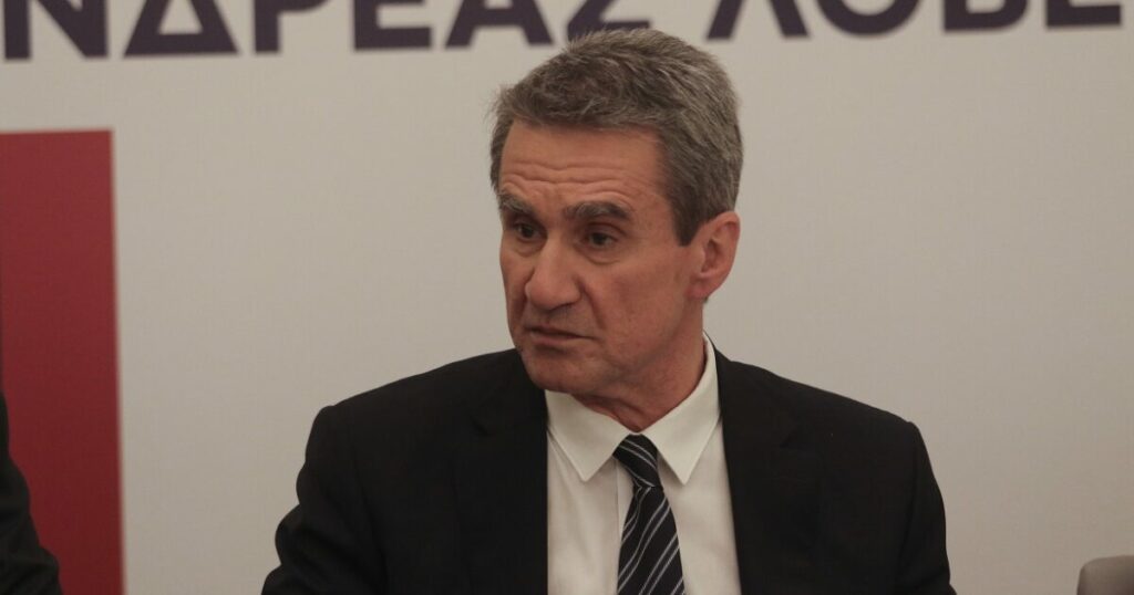 Ανδρέας Λοβέρδος: «Δεν δικαιολογώ κάθε πράξη του γιου μου»