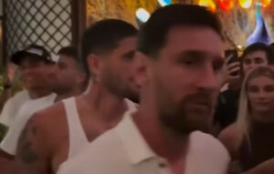 Ο Λιονέλ Μέσι και η αμηχανία του στους εορτασμούς του MLS Cup