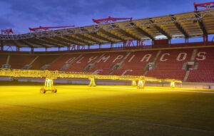 Ολυμπιακός: Νέα φωτιστικά LED για το Γ. Καραϊσκάκης