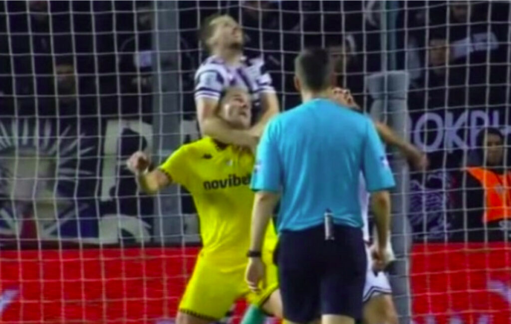 Άρης: Διαμαρτυρίες για το κεφαλοκλείδωμα του Κεντζιόρα