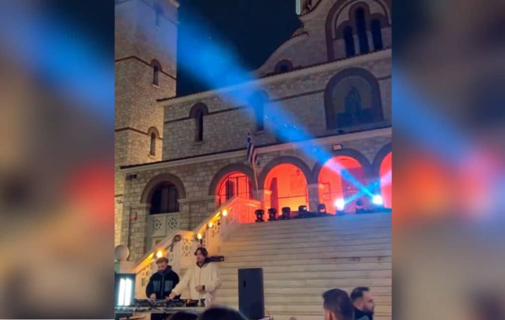 Street party ηλεκτρονικής μουσικής μετατράπηκε σε «εκκλησιαστικό rave»