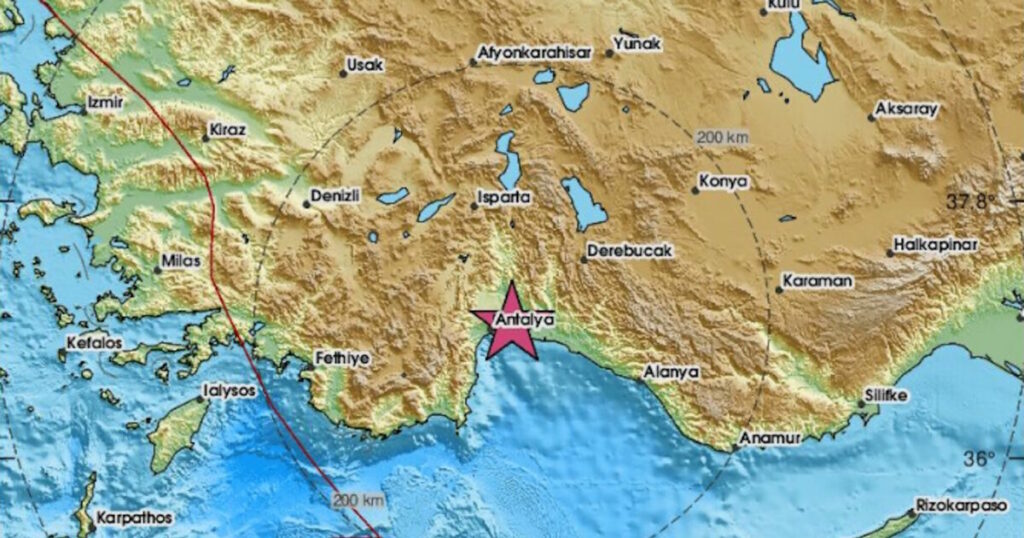 Σεισμική δόνηση 5,3 Ρίχτερ στην Τουρκία