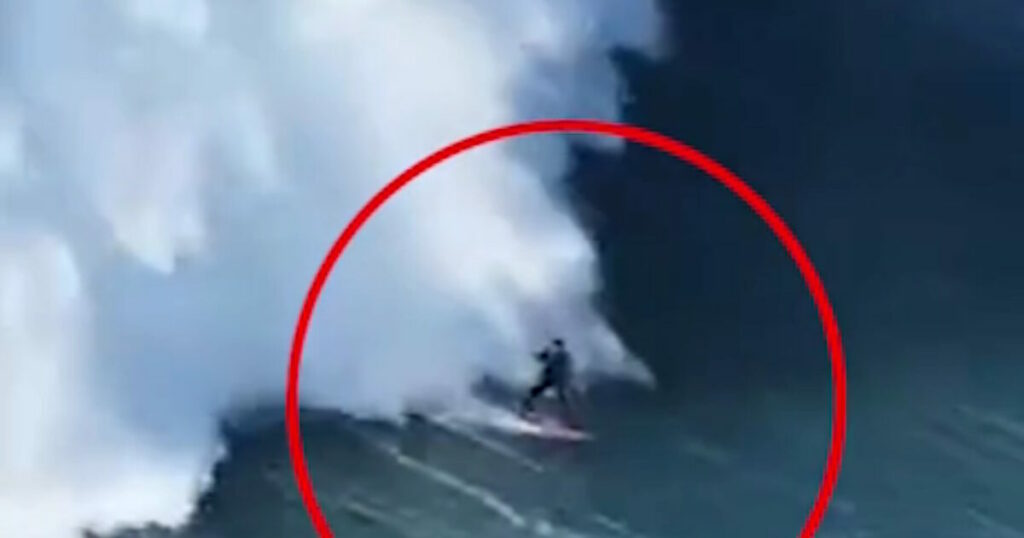 Πορτογαλία: Τεράστιο κύμα «καταπίνει» σέρφερ - Πώς τον διέσωσαν