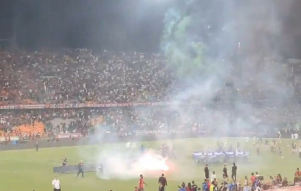 Σοβαρά επεισόδια στον τελικό του Κυπέλλου Κολομβίας