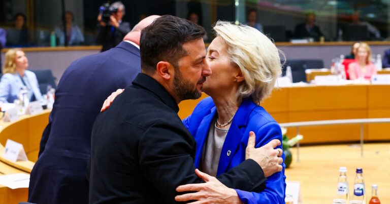 Η ΕΕ και Ζελένσκι: Η ασφάλεια της Ουκρανίας στην πρώτη γραμμή