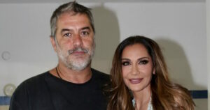 Ο Βασίλης Μπισμπίκης ευχήθηκε στη Δέσποινα Βανδή με γλυκό τρόπο