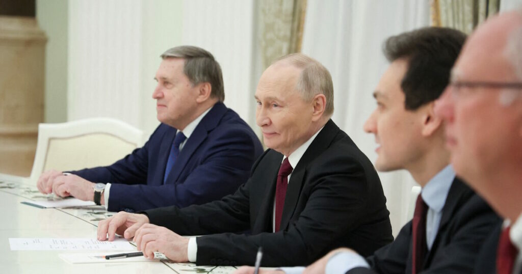 Συνομιλίες Πούτιν με Γουίτκοφ και Κούσνερ για τον πόλεμο στην Ουκρανία