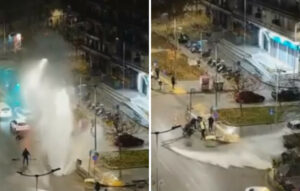 Θεσσαλονίκη: Σοκαριστικό ατύχημα με τον αγωγό στην Αγίου Δημητρίου