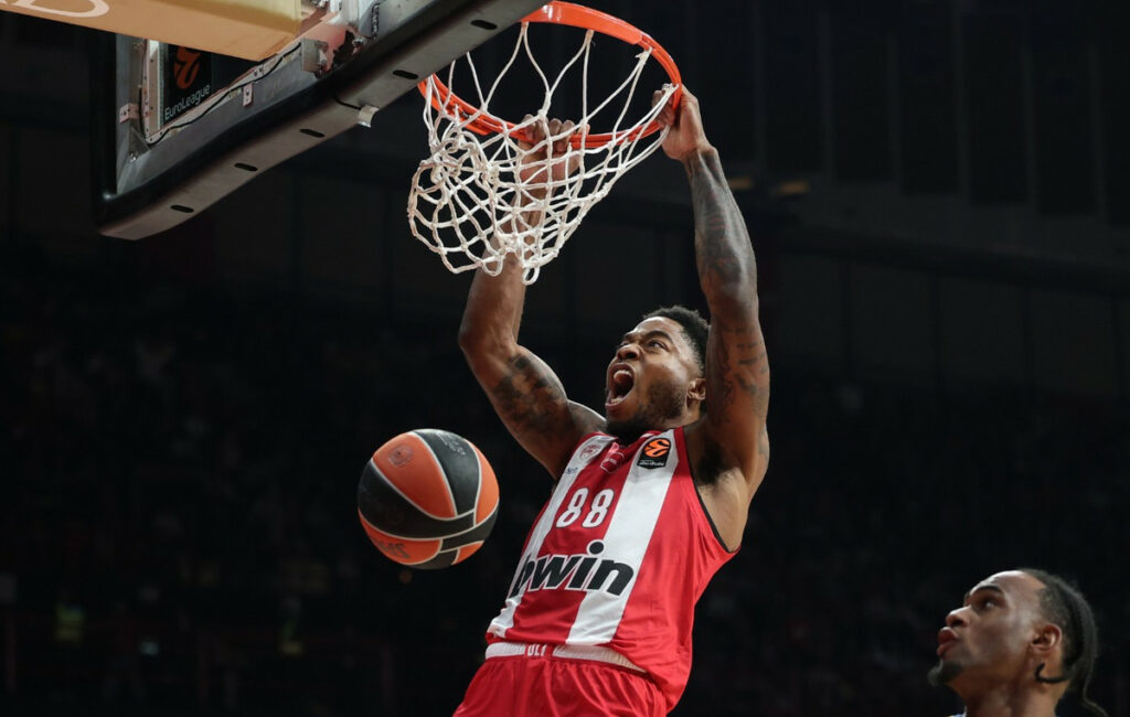 Euroleague: Ο Ταϊρίκ Τζόουνς κυριαρχεί στο top-10 της 23ης αγωνιστικής