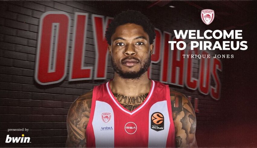 Επίσημη συμφωνία του Ολυμπιακού με τον Ταϊρίκ Τζόουνς