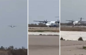 Δύσκολες προσγειώσεις αεροσκαφών στη Νάξο λόγω θυελλωδών ανέμων