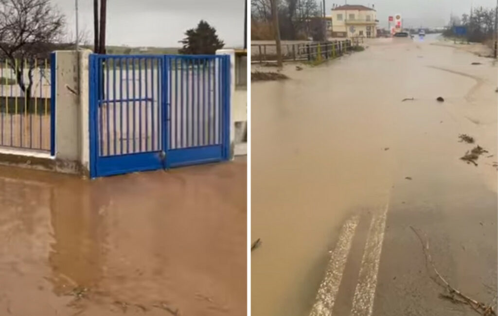 Μαθητές εγκλωβίστηκαν σε σχολείο στον Έβρο λόγω πλημμύρας