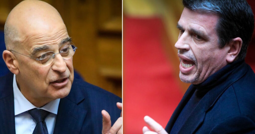 Η κόντρα Δένδια - Καιρίδη συνεχίζεται και στο καφενείο της Βουλής