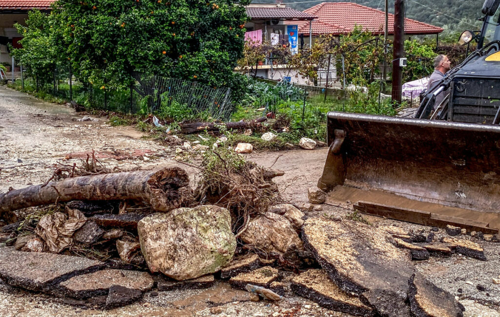 Προβλήματα από έντονα καιρικά φαινόμενα στα Τζουμέρκα