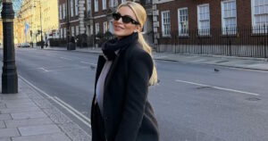 Κατερίνα Καινούργιου: Ρομαντικές στιγμές στο χιονισμένο Λονδίνο