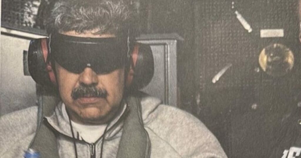 Οι πρώτες εικόνες του Νικολάς Μαδούρο μετά τη σύλληψή του