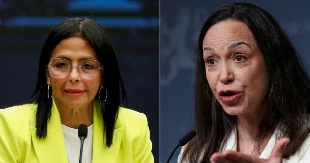 Βενεζουέλα: Μαρία Κορίνα Ματσάδο και Ντέλσι Ροντρίγκες στην πολιτική αναταραχή