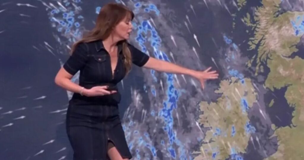 Η μετεωρολόγος του BBC Λίζι Ριζίνι εντυπωσίασε με την εμφάνισή της