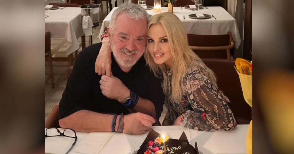 Πέγκυ Ζήνα και Γιώργος Λύρας γιορτάζουν 30 χρόνια αγάπης