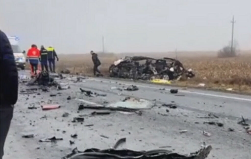 Σοκαριστικές εικόνες από το τροχαίο στη Ρουμανία με οπαδούς του ΠΑΟΚ