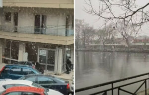 Έντονη χιονόπτωση στα Ιωάννινα – Εξελίξεις για τον καιρό