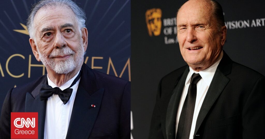 Ο Φράνσις Φορντ Κόπολα αποχαιρετά τον Ρόμπερτ Ντιβάλ με συγκίνηση