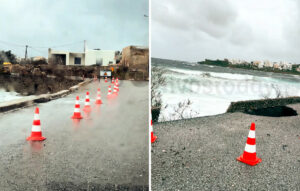 Κατάσταση έκτακτης ανάγκης στην Τήνο λόγω κακοκαιρίας