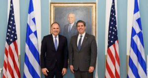 Συνάντηση Γεραπετρίτη με τον αναπληρωτή υπουργό Εξωτερικών των ΗΠΑ