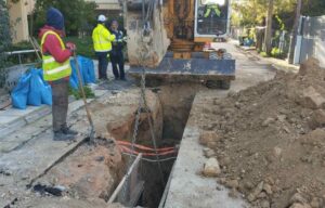 Ηράκλειο: Αντικαθίσταται αγωγός αποχέτευσης στην οδό Κοτοπούλη